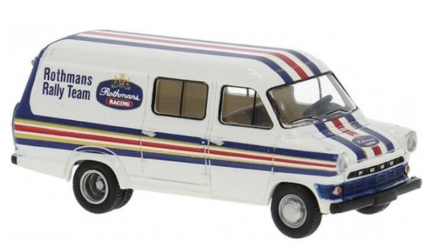Brekina 34176 1:87 Ford Transit Rothmans Ford Team Bj 1970