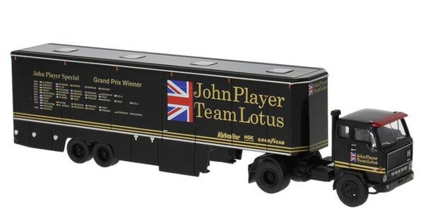 Brekina 85689 1:87 Volvo F89 John Player Team Lotus