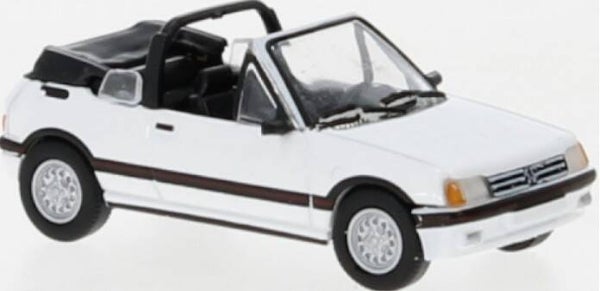 Brekina PCX 870501 1:87 Peugeot 205 Cabrio, weiss, Bj 1986