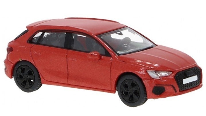 Brekina PCX 870558 1:87 Audi A3 (8Y), rot, Bj 2022