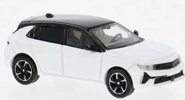 Brekina PCX 870589 1:87 Opel Astra L, weiss/schwarz, Bj 2021