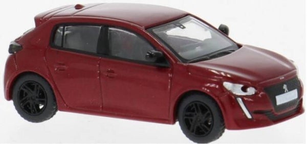 Brekina PCX 870594 1:87 Peugeot 208 II, dunkelrot, Bj 2019