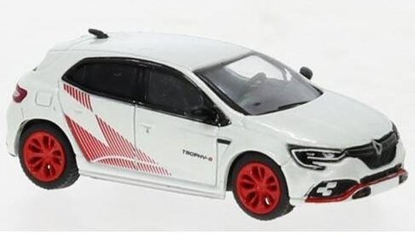 Brekina PCX 870608 1:87 Renault Megane R.S. Trophy, weiss/rot, Bj. 2021