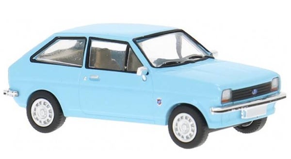 Brekina PCX 870768 1:87 Ford Fiesta MK I, hellblau, Bj 1975