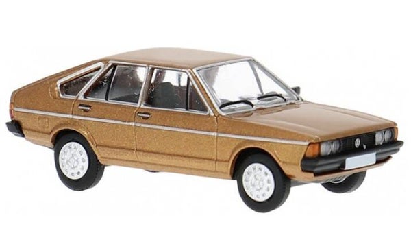 Brekina PCX 870783 1:87 VW Passat B1 Facelift Schrägheck, bronze, Bj 1977