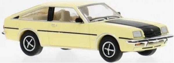 Brekina PCX 871572 1:87 Opel Manta B CC hellgelb/schwarz Bj 1978