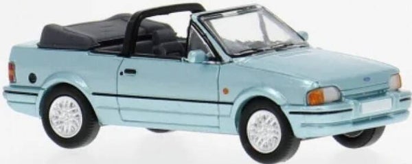 Brekina PCX 871576 1:87 Ford Escort IV Cabriolet türkis Metallic Bj 1986