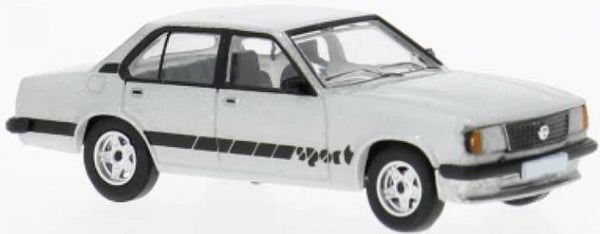 Brekina PCX 871693 1:87 Opel Ascona B Sport silber mit Dekor Bj 1979