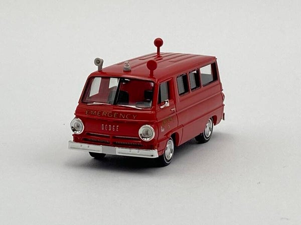 Brekina 93439 1:87 Dodge A 100 Bus "Fire Department"
