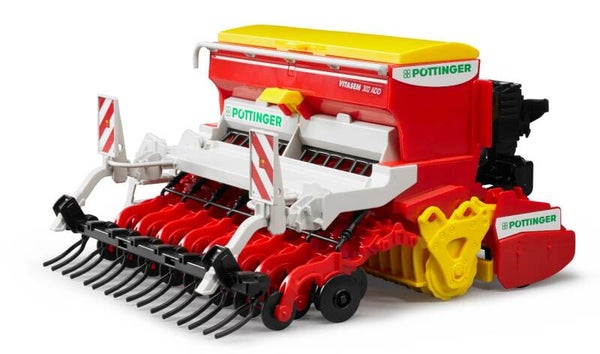 Bruder 02347 Pöttinger Vitasem 302ADD Kreiselegge-Sämaschine