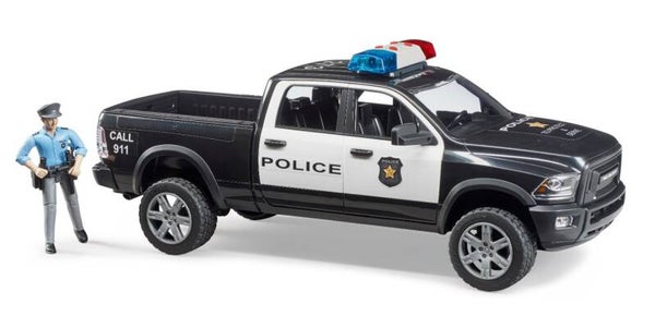 Bruder 02505 RAM 2500 Polizei Pickup mit Polizist