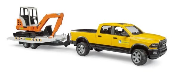 Bruder 02546 RAM Rental Service mit Minibagger