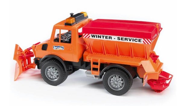 Bruder 02572 Mercedes-Benz Unimog Winterdienst mit Räumschild