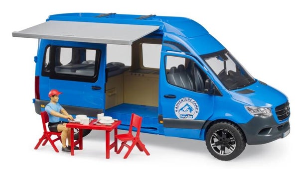 Bruder 02684 MB Sprinter Camper mit Fahrer