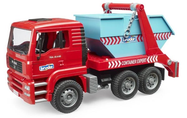 Bruder 02741 MAN TGA Absetzcontainer LKW