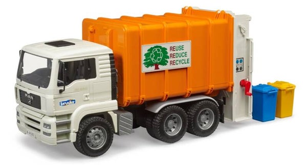 Bruder 02772 MAN TGA Müll LKW Hecklader