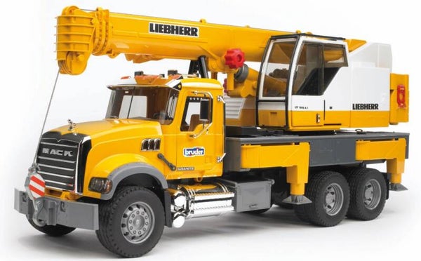 Bruder 02818 MACK Granite Liebherr Kran-LKW