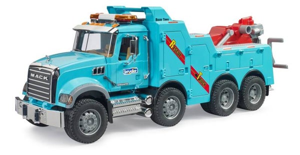 Bruder 02831 MACK Granite Berge- und Abschlepp- LKW mit L+S Modul
