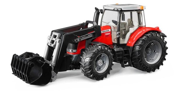 Bruder 03047 Massey Ferguson 7624 mit Frontlader