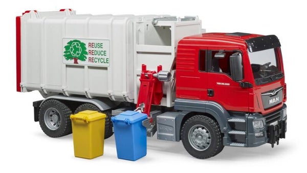 Bruder 03761 MAN TGS Seitenlader Müll LKW