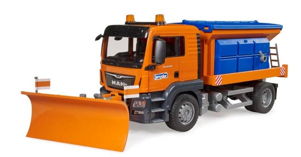 Bruder 03785 MAN TGS Winterdienst mit Räumschild