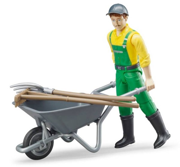 Bruder 62610 Figurenset Landwirt mit Zubehör