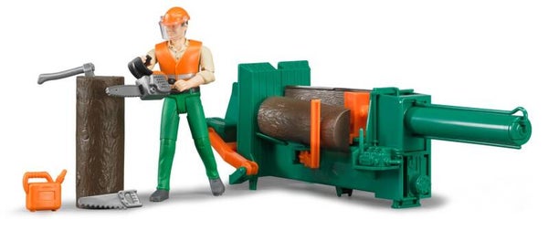 Bruder 62650 bworld Forstwirtschaftsset