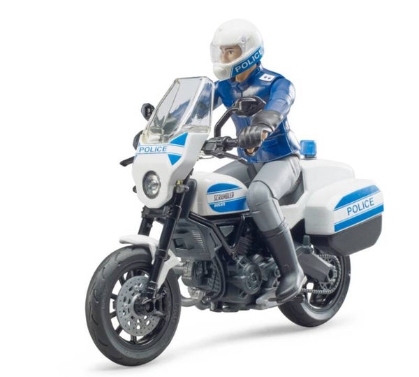 Bruder 62731 bworld Scrambler Ducati Polizeimotorrad