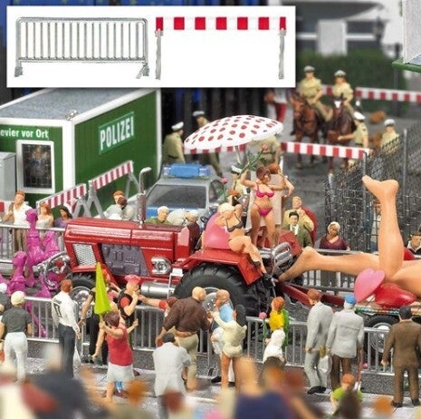 Busch 1018 Absperrgitter-Set