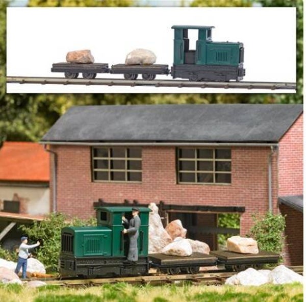 Busch 12017 Feldbahn Start-Set »Steinbruch«