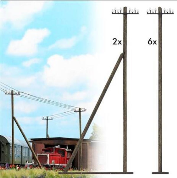 Busch 1499 Telegrafenmasten