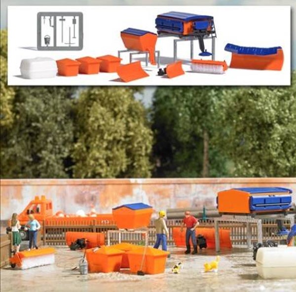 Busch 1839 Straßenmeisterei Ausgestaltungs-Set