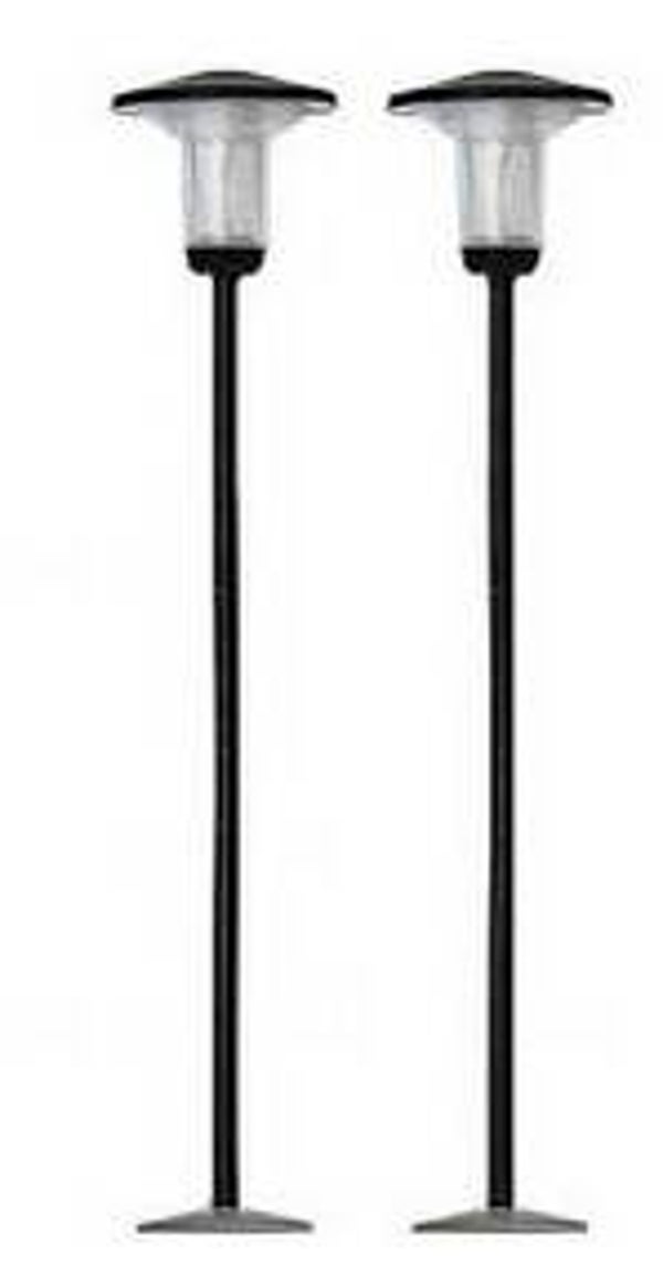 Busch 4144 2 schwarze Siedlungs- und Parkleuchten