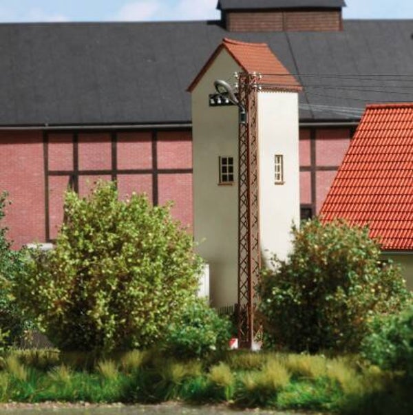 Busch 4184 Gittermastleuchte, verrostet