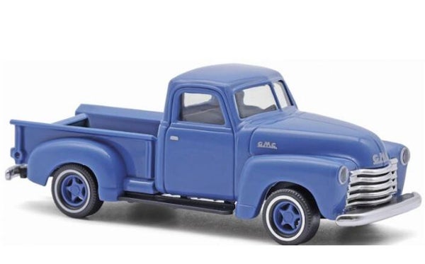 Busch 48247 1:87 Chevrolet Pick-Up, GMC, blau, Bj 1950