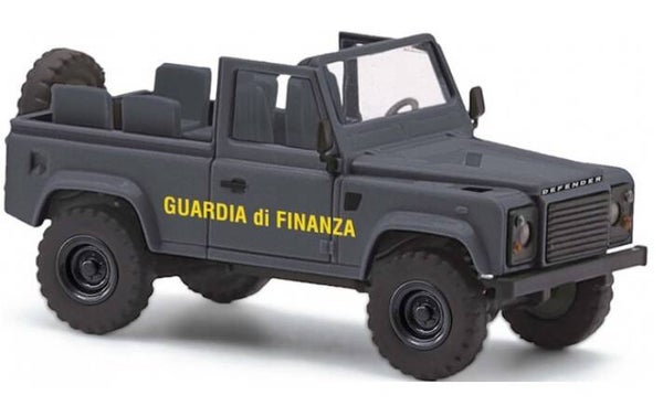 Busch 54396 1:87 Land Rover Defender 90, offen, Guardia di Financia, Polizei Italien, Bj 1983