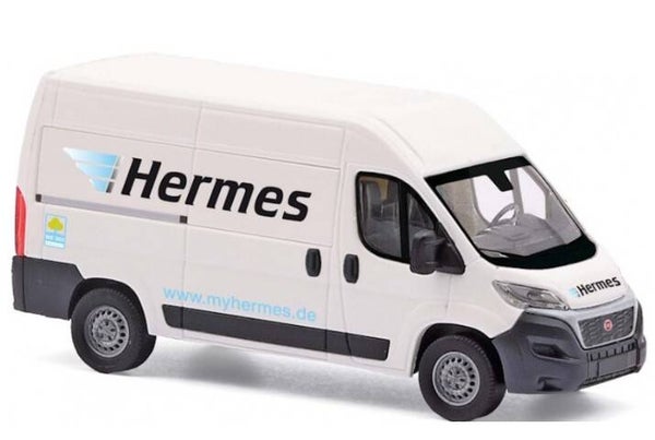Busch 54612 1:87 Fiat Ducato Kastenwagen, Hermes Versand, Bj 2014