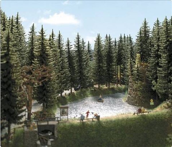 Busch 6137 2 Hochstammfichten