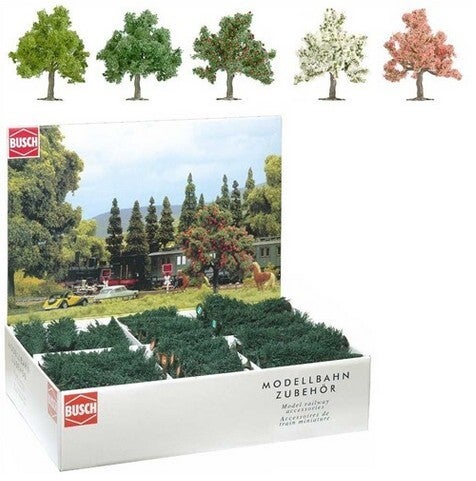 Busch 6331 Großpackung: 64 Obst- und Blütenbäume
