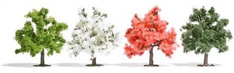 Busch 6841 4 Obstbäume