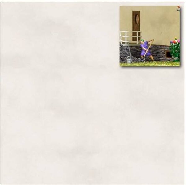 Busch 7445 2 Dekoplatten "Fassadenputz verwittert, hellgrau"