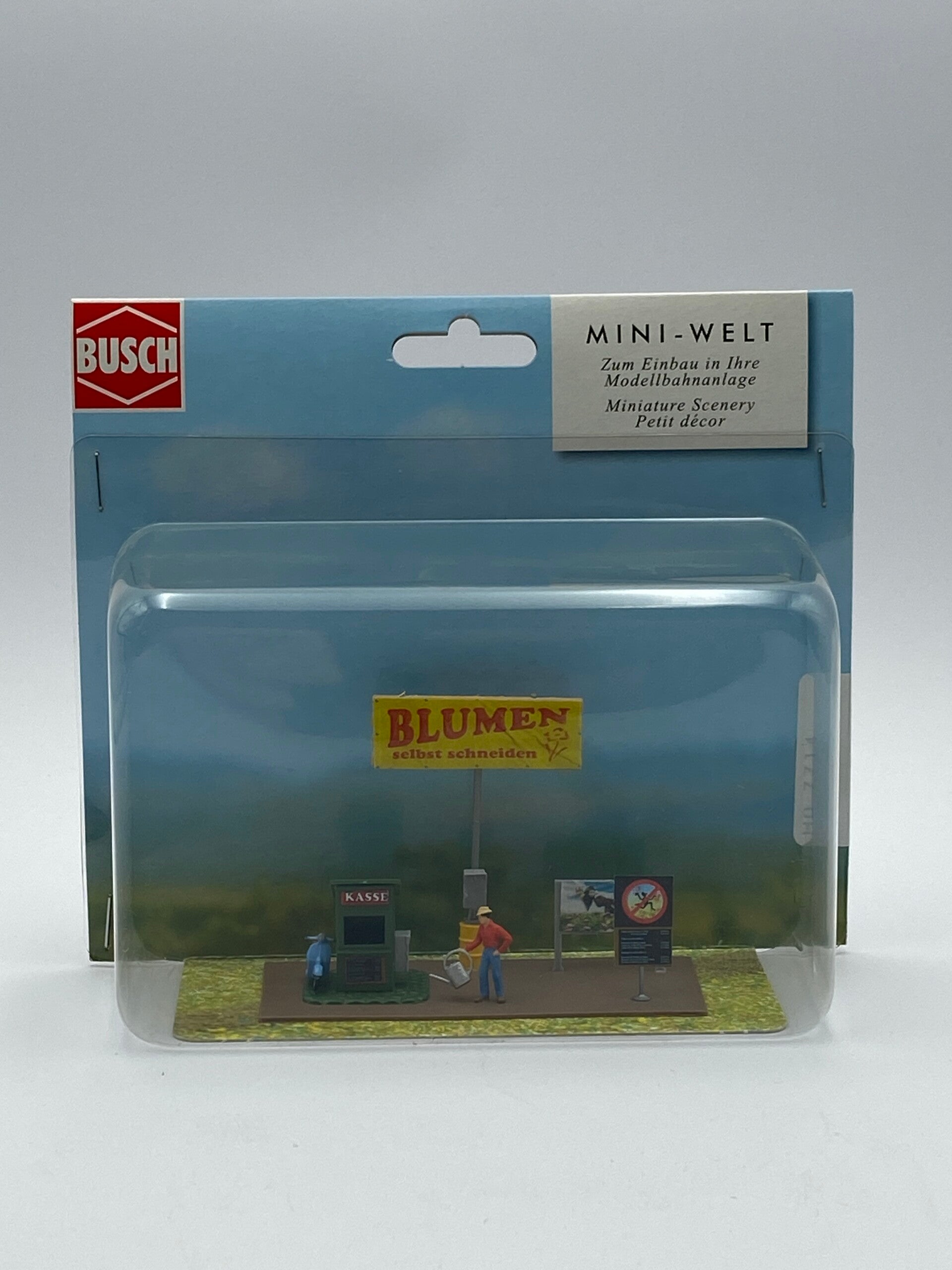 Busch 7714 Mini-Welt: Blumen selbst schneiden