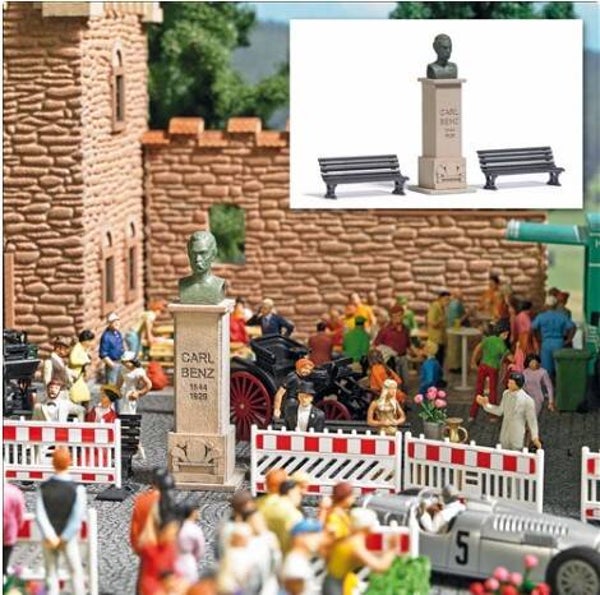 Busch 7732 Carl Benz Statue