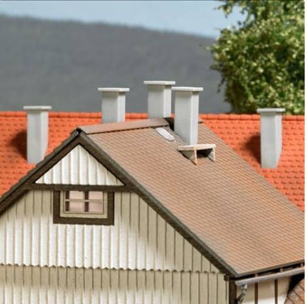 Busch 7750 Mini Ausgestaltungs-Set Schornsteine