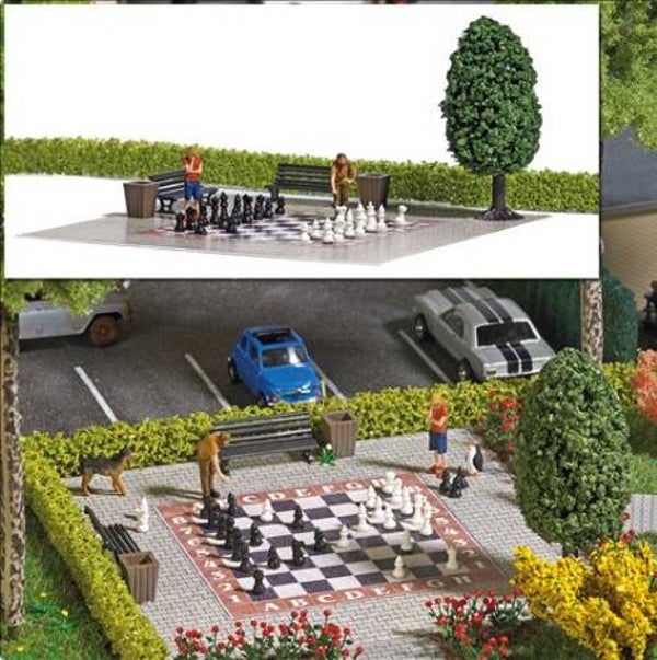 Busch 7839 Action Set: Gartenschach