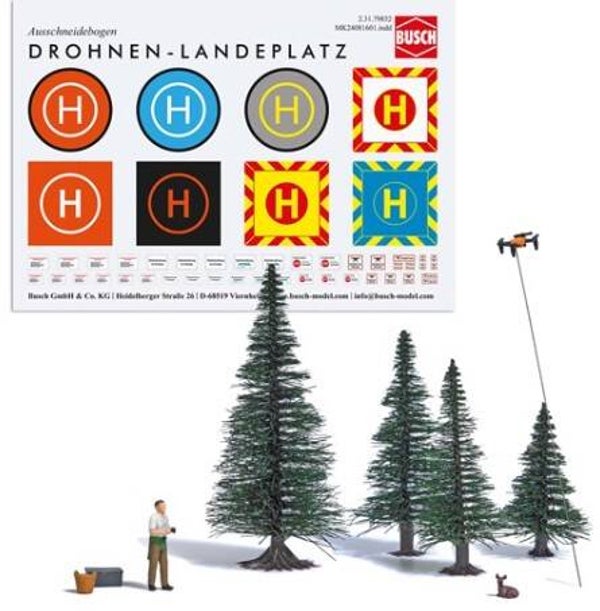 Busch 79852 Action Set: Rehkitzrettung