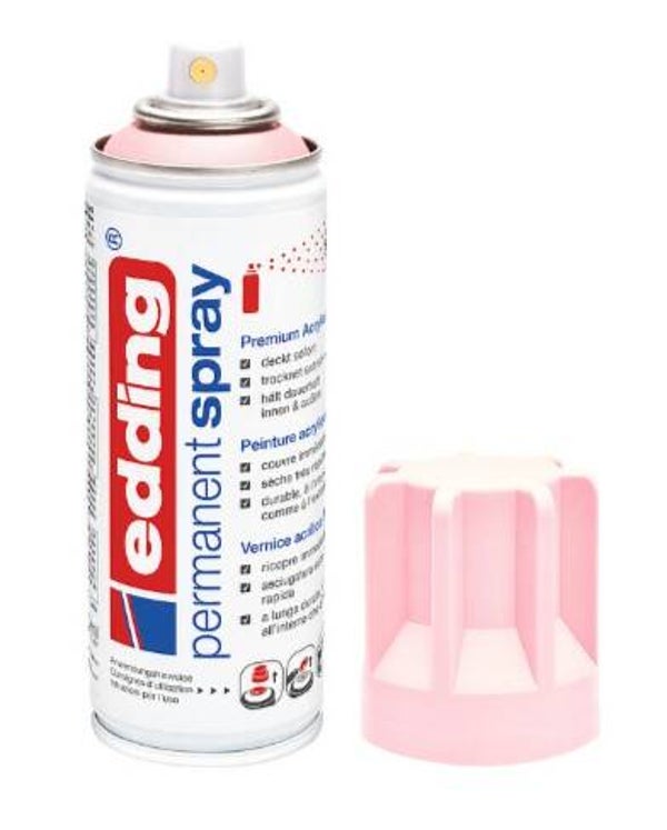 edding 5200 Permanentspray pastellrosa matt, 200 ml (914)