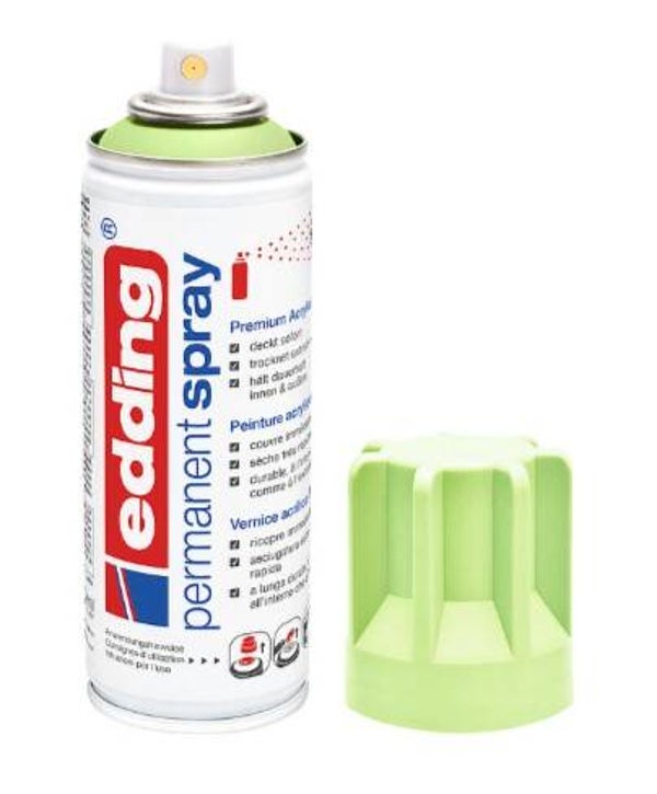 edding 5200 Permanentspray pastellgrün matt, 200 ml (917)