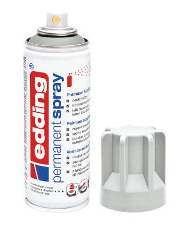 edding 5200 Permanentspray lichtgrau matt, 200 ml (925, RAL 7035)