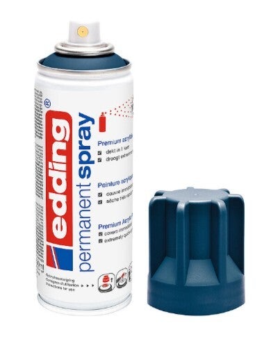 edding 5200 Permanentspray elegant nachtblau matt, 200 ml (933)